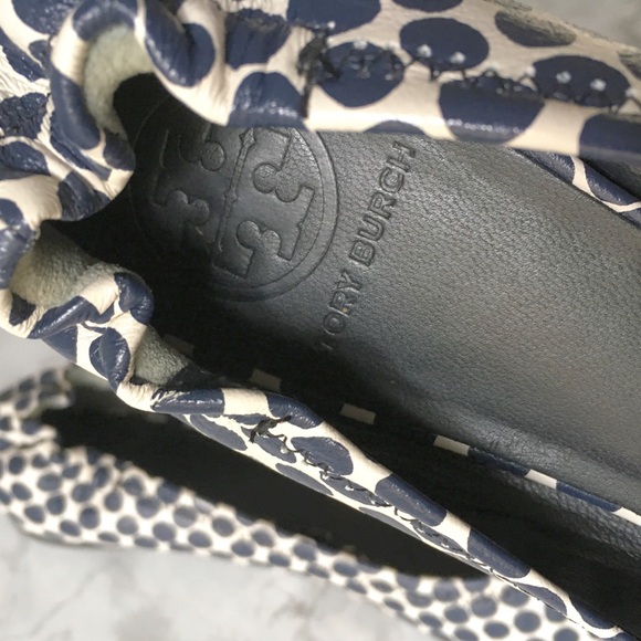 Tory Burch ‘Minnie’ Polka Dot Travel Ballet Flat - Picture 5 of 6